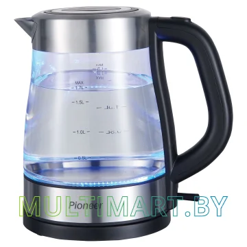 Электрочайник Pioneer KE807G (серебристый)